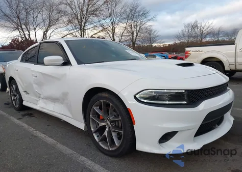 2022 Dodge Charger Gt Rwd из США, поврежденный, VIN 2C3CDXHG9NH176516